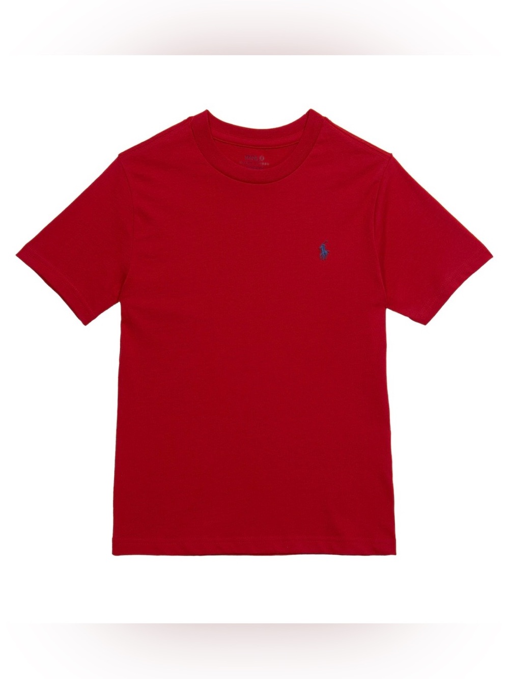 Polo Ralph Lauren Boys Red Crew Neck T-Shirt | Size 6
